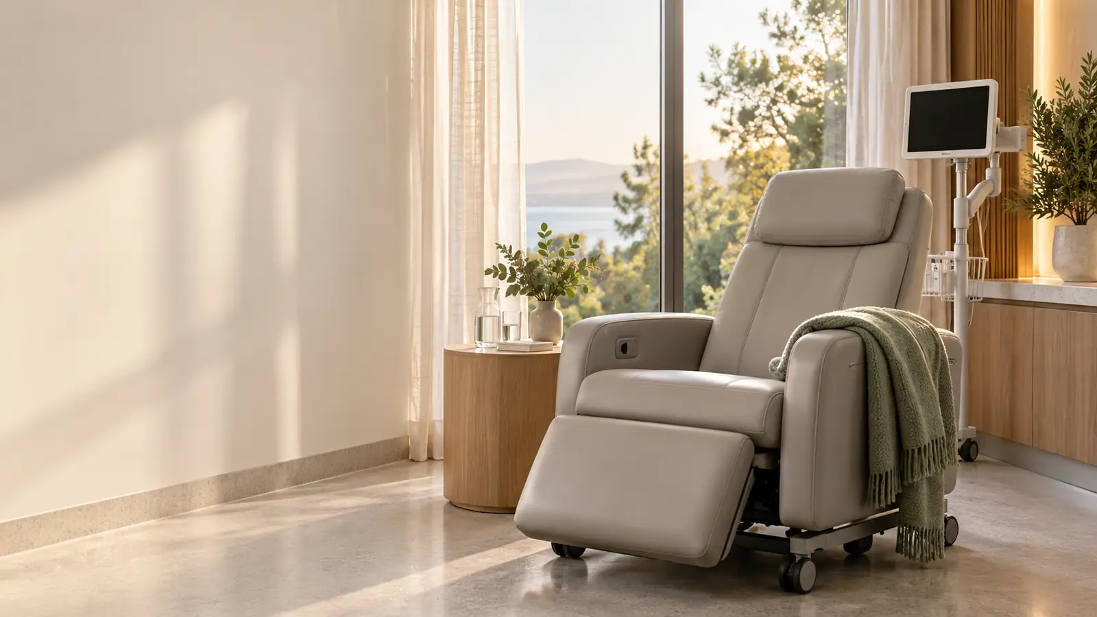 Una stanza di risveglio per la day surgery